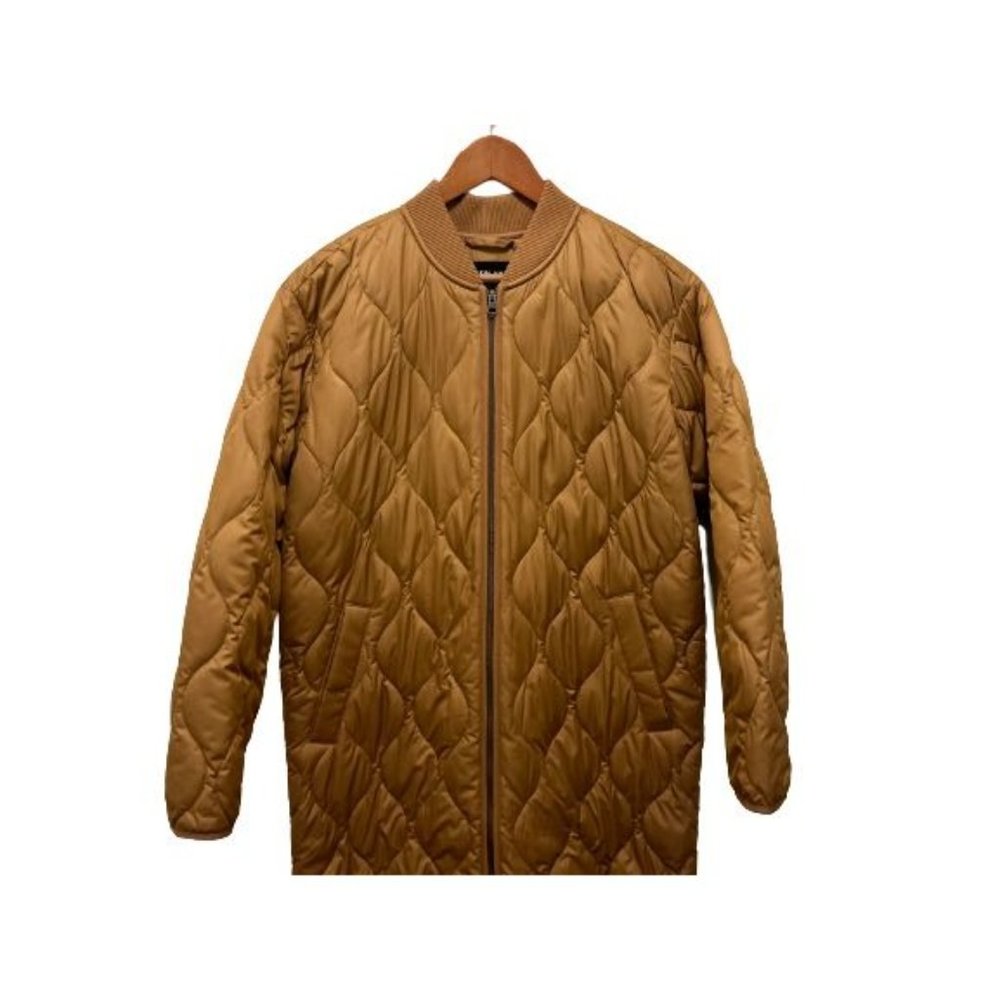 EVERLANE ReNew Long Puffer Coat Quilted Golden-Brown Size Small - Picture 6 of 14